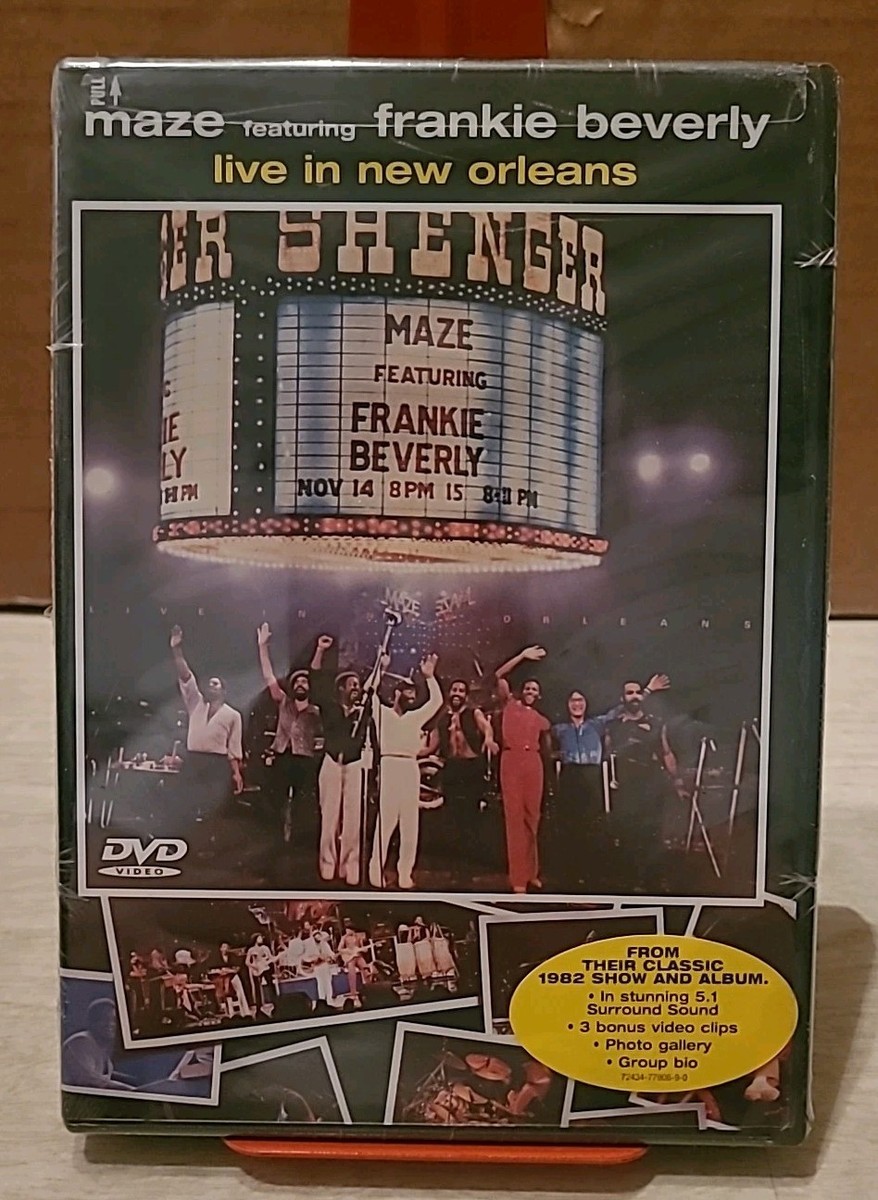 Maze Featuring Frankie Beverly Live In New Orleans (DVD, 2001