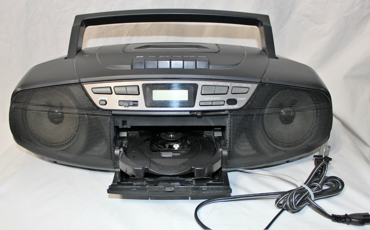 Vintage Panasonic RX-DS17 Portable Stereo CD/Cassette/AM-FM With