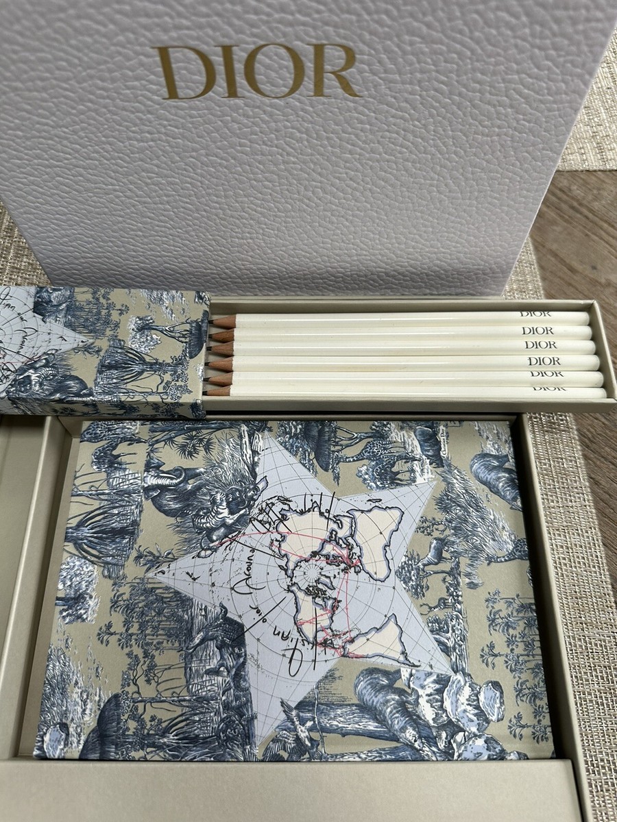 Dior Notebook & Dior Pencil Set Around The World Limited Edition