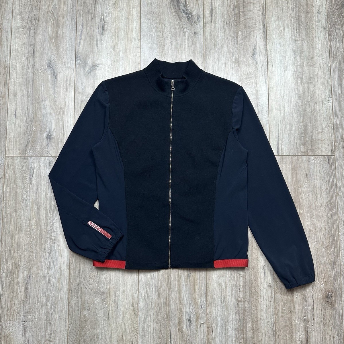 PRADA Sport Vintage 2000s Womens Nylon Light Reflective Jacket