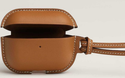 Brand New Hermes AirPods case brown without box | eBay