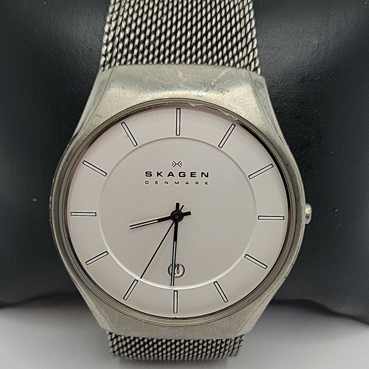 Skagen 956XLTTW Women's Stainless Steel Analog Silver Dial Quartz
