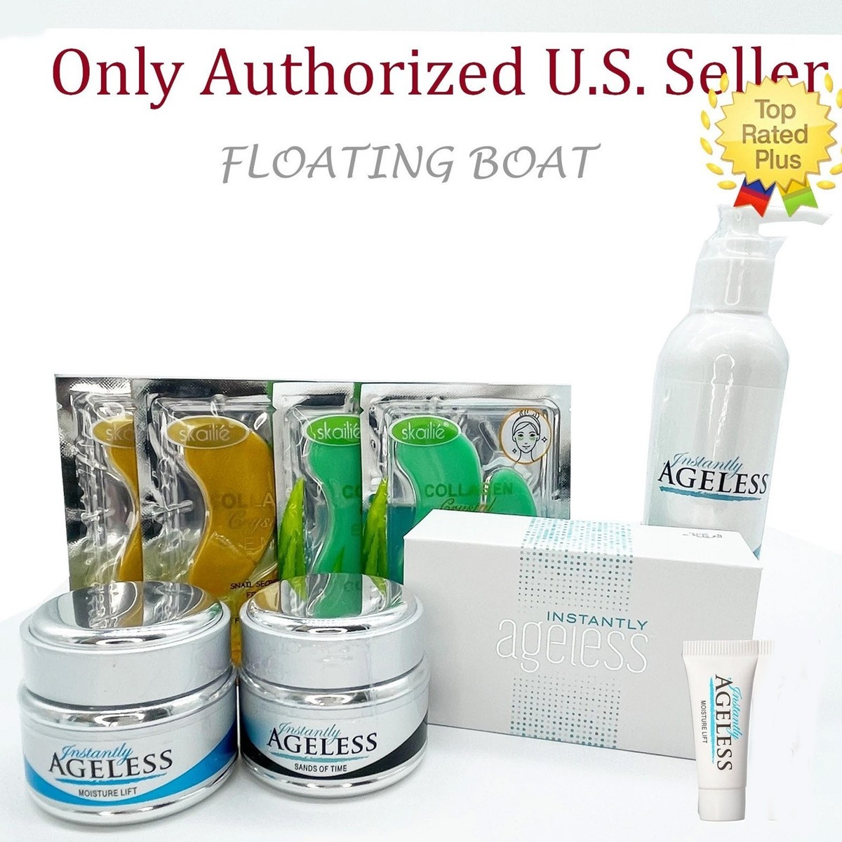 INSTANTLY AGELESS フェイスクリーム 25枚入り Amazon.com: Instantly