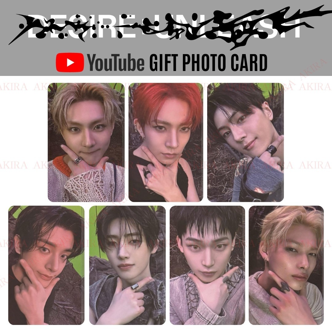 ENHYPEN 6th MINI ALBUM DESIRE : UNLEASH YOUTUBE GIFT POB PHOTO