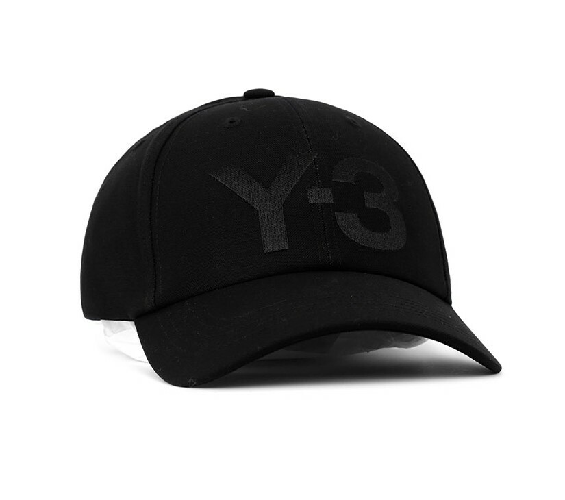 Y-3 Classic Logo Cap - Black / Y3 Unisex Baseball Sportswear Hat
