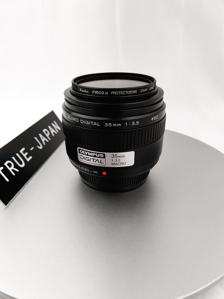 OLYMPUS ZUIKO DIGITAL 35mm F3.5 Macro Lens AF MF For Four Thirds