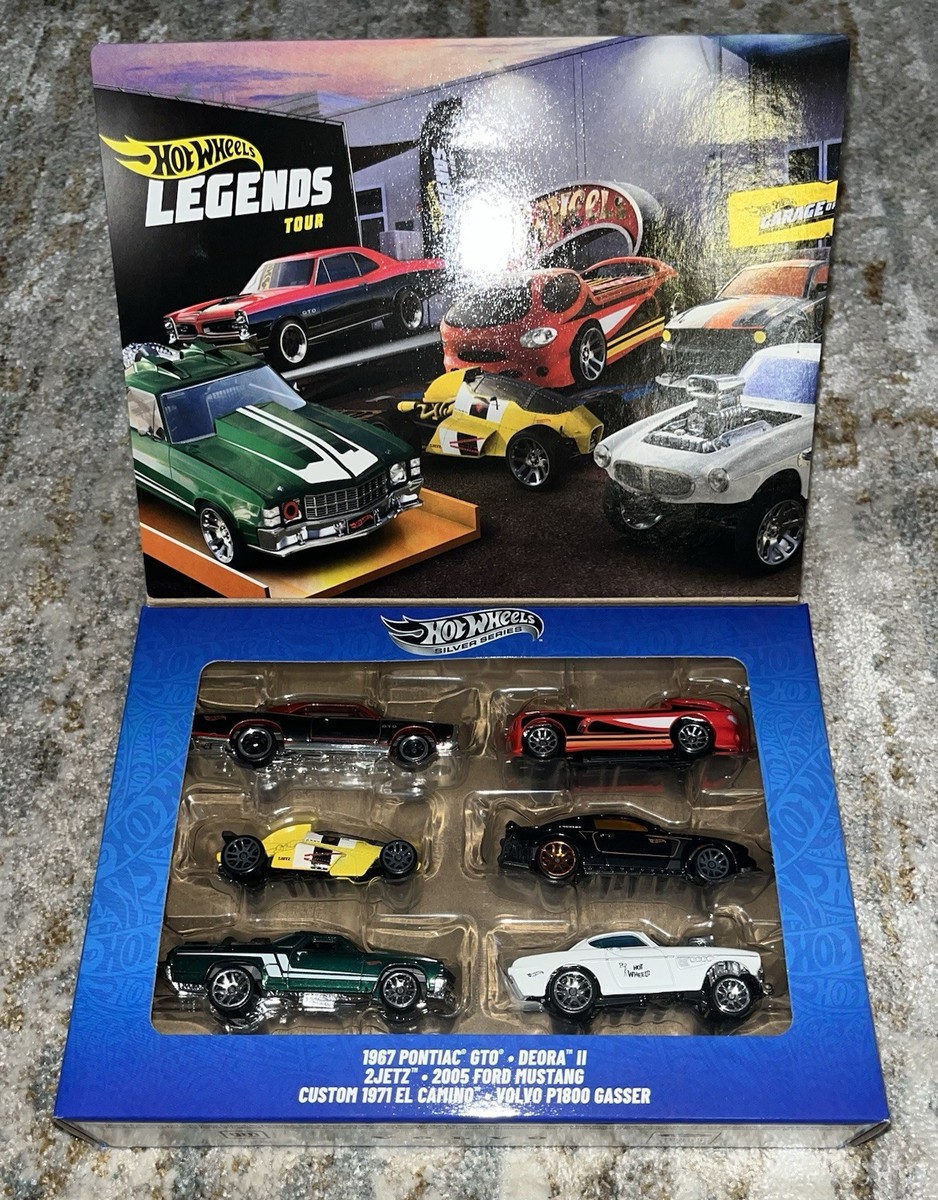 2025 Legends Tour Hot Wheels Silver Series Garage Of Legends Box