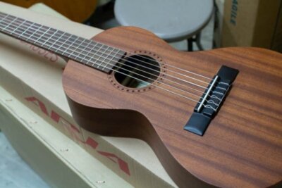 Classical Travel Acoustic Guitar Mini Aria ASA-18C Parlor Type | eBay