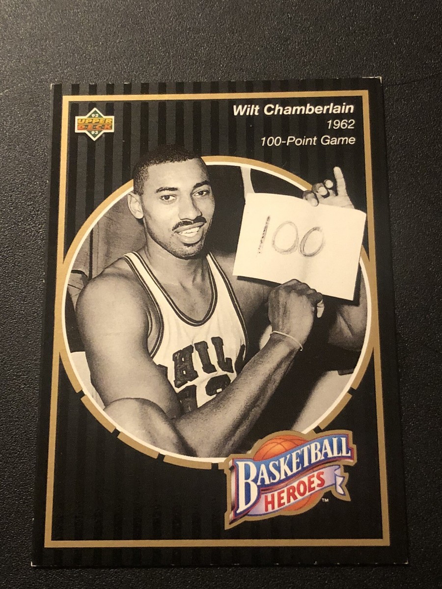 1992-93 Upper Deck Basketball Heroes Wilt Chamberlain Wilt