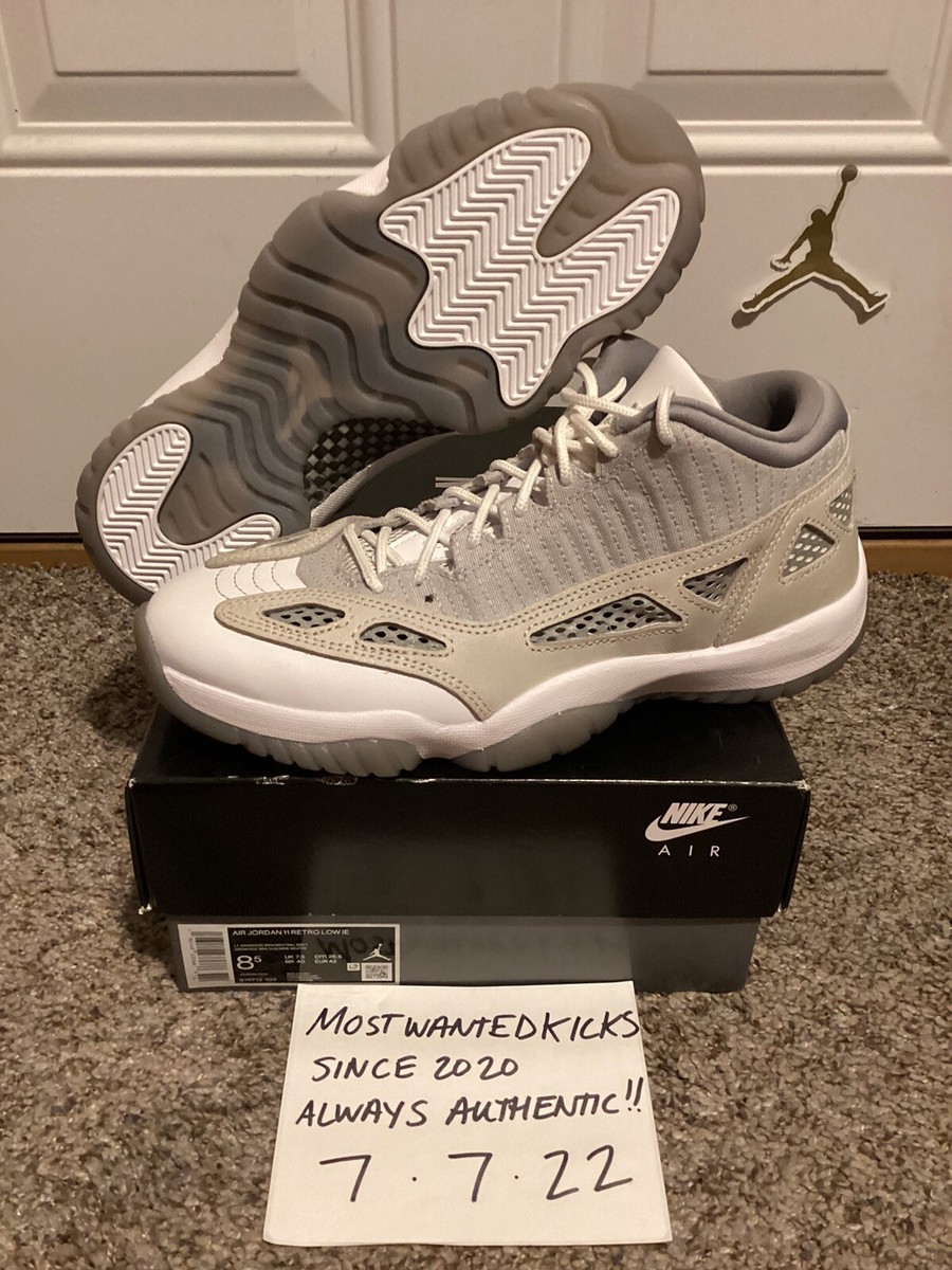 DS 2023 Nike Air Jordan Retro 11 Low IE Light Orewood Brown Men's