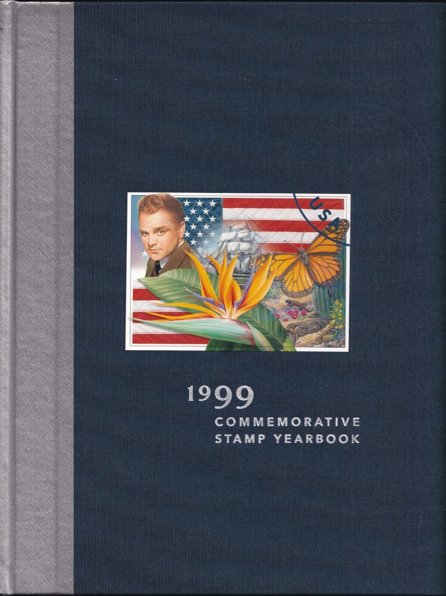 1999 Mint Set Commemorative Stamp Collection USPS Yearbook Album