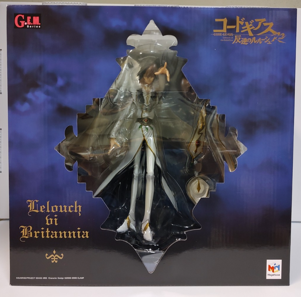 CODE GEASs LELOUCH OF THE REBELLION BRITANNIA R2 MEGAHOUSE 1/8