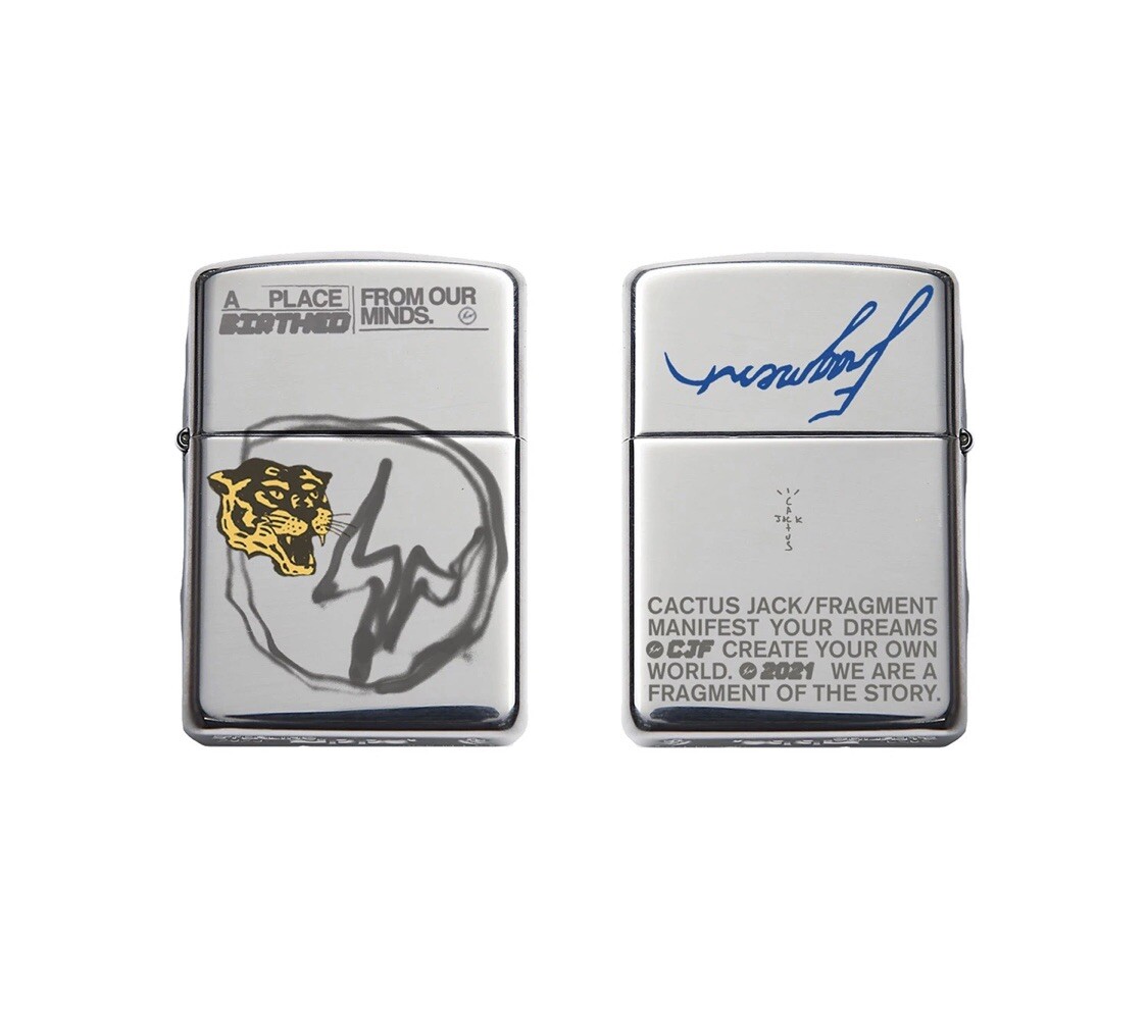 Cactus Jack x Fragment x Zippo Lighter • Travis Scott