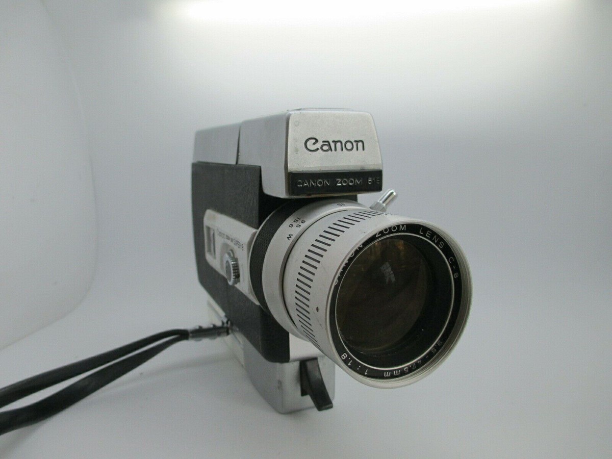 Canon Zoom 518 Super 8 Movie Video Film Camera Tested Working Film