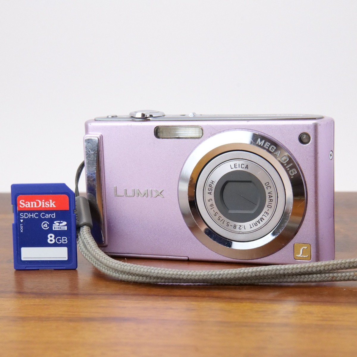 Panasonic LUMIX DMC-FS3 8.1MP Digital Camera - Green for sale