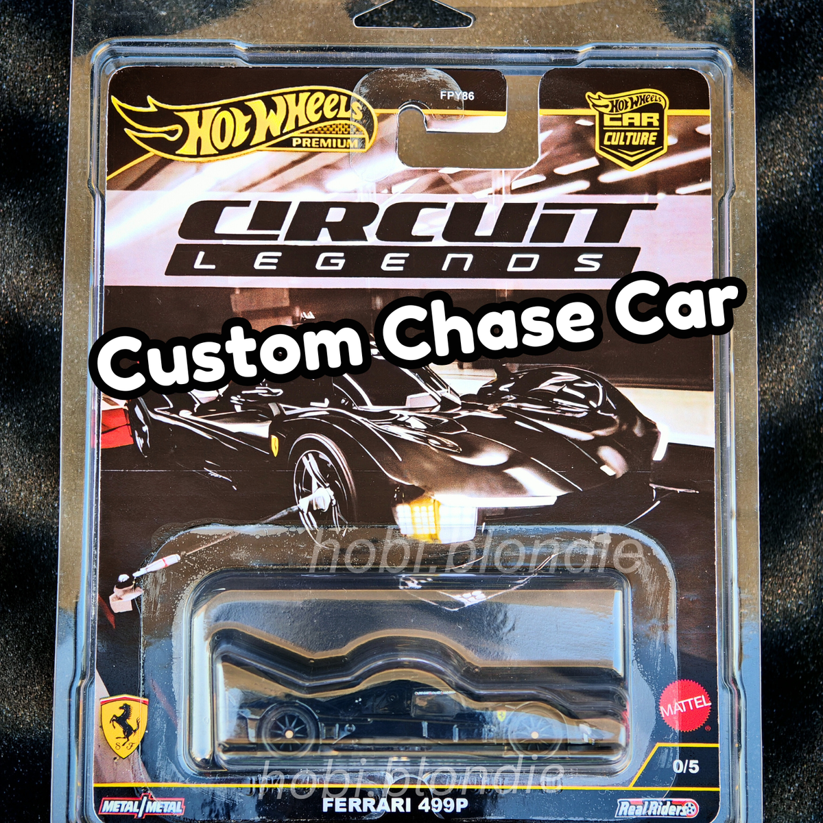 Hot Wheels Ferrari 499P Premium 0/5 Circuit Legends Car Culture