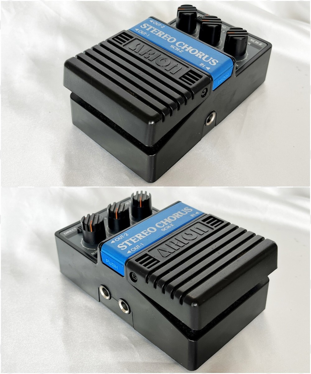 Arion SCH-Z/Stereo Chorus & SOD-1/Overdrive Guitar Pedal Set of