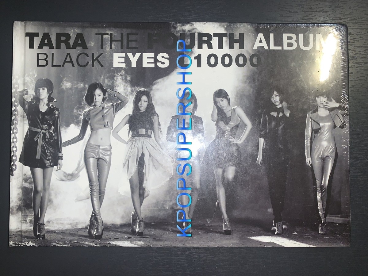 T-ARA 4th Mini Album Black Eyes CD Photobook New Sealed Rare OOP