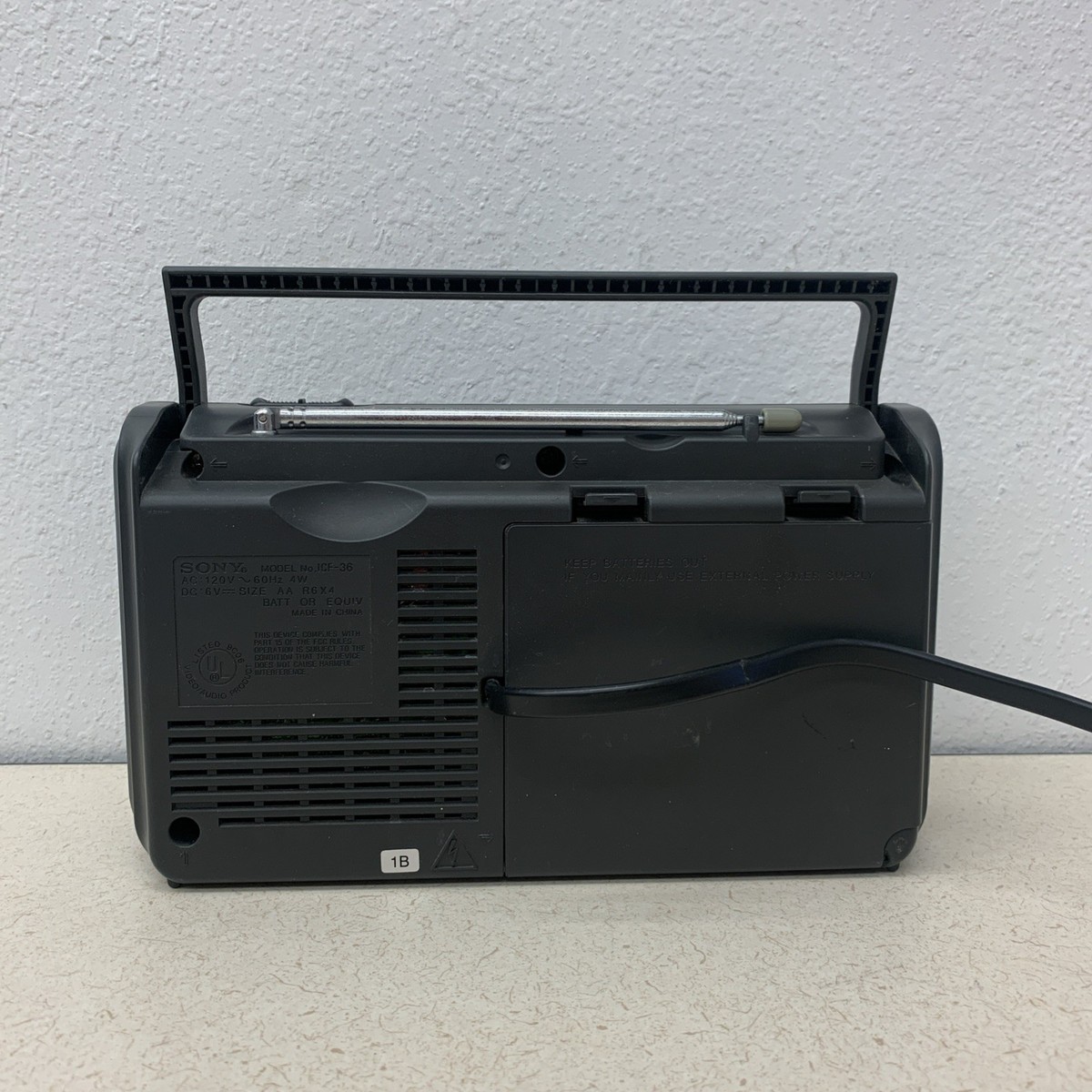 Sony ICF-P36 AM/FM Radio - Black for sale online | eBay