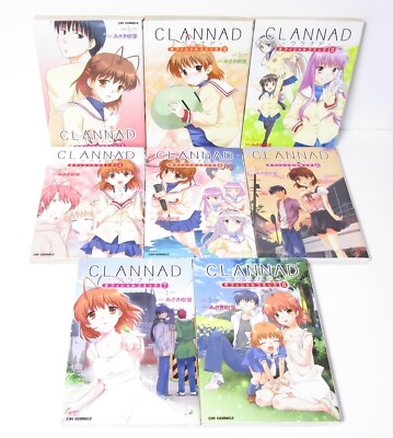 CLANNAD Vol.1-8 Complete Comics Set Japanese Ver Manga | eBay