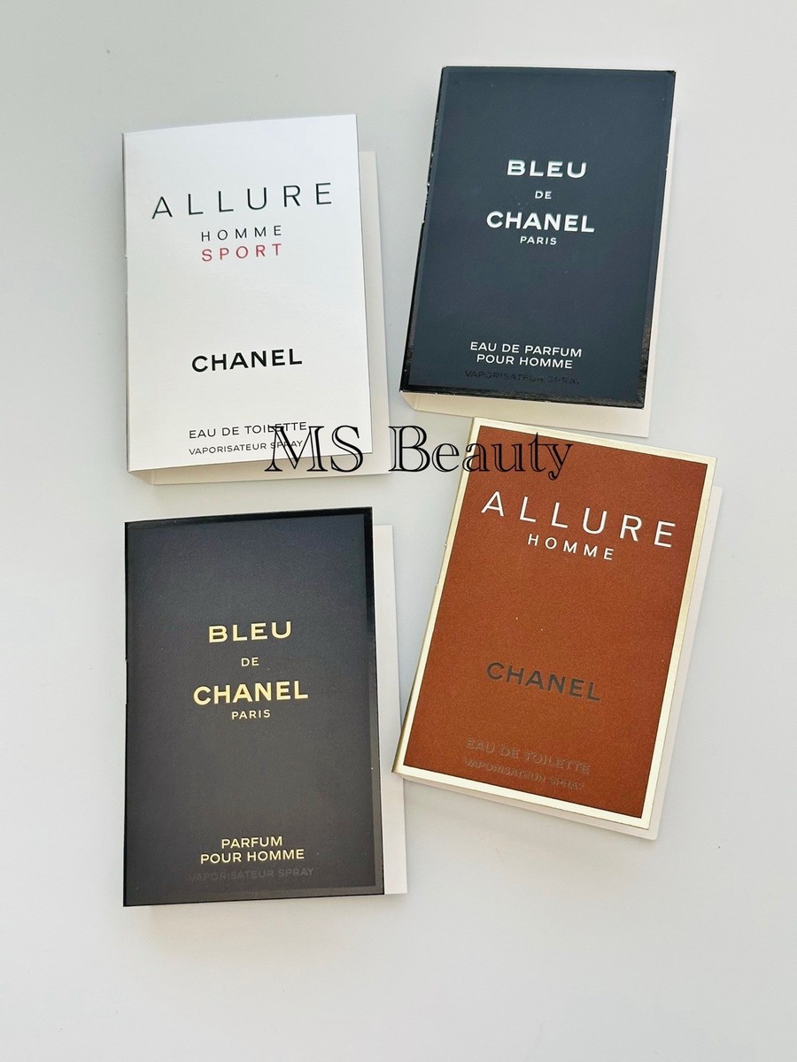 Chanel Bleu EDP, Bleu Parfum, Allure Homme & Allure Homme Sport