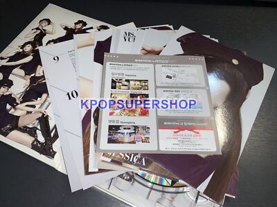 Girls' Generation 3rd Album Mr. Taxi Version CD Postcards Good No