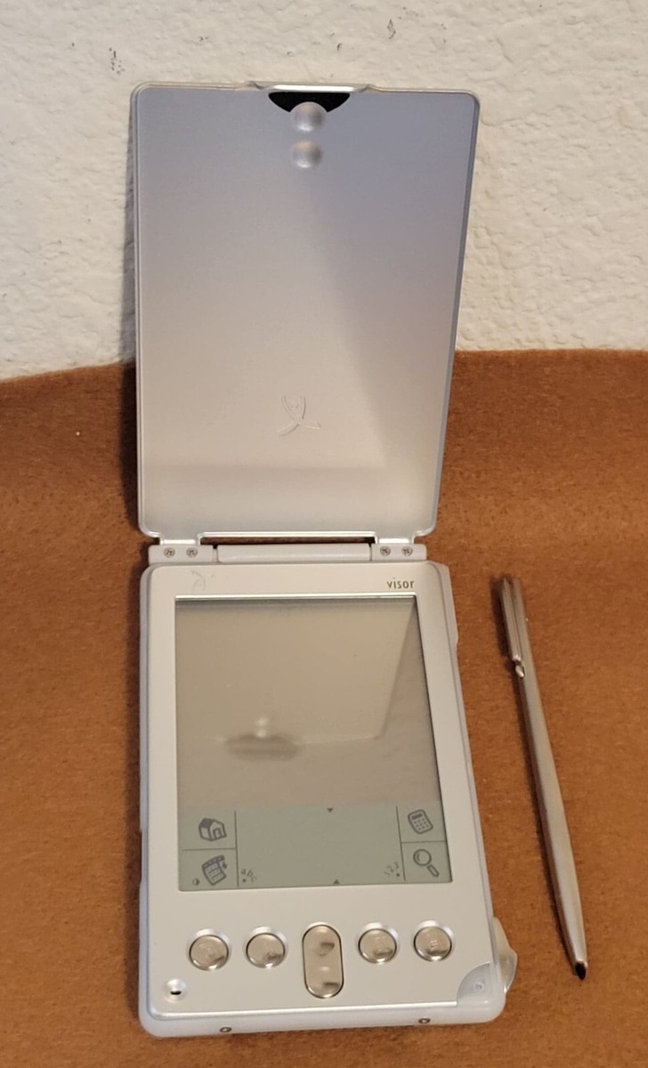 Handspring Visor Edge Metallic Silver PDA NO Charger | eBay