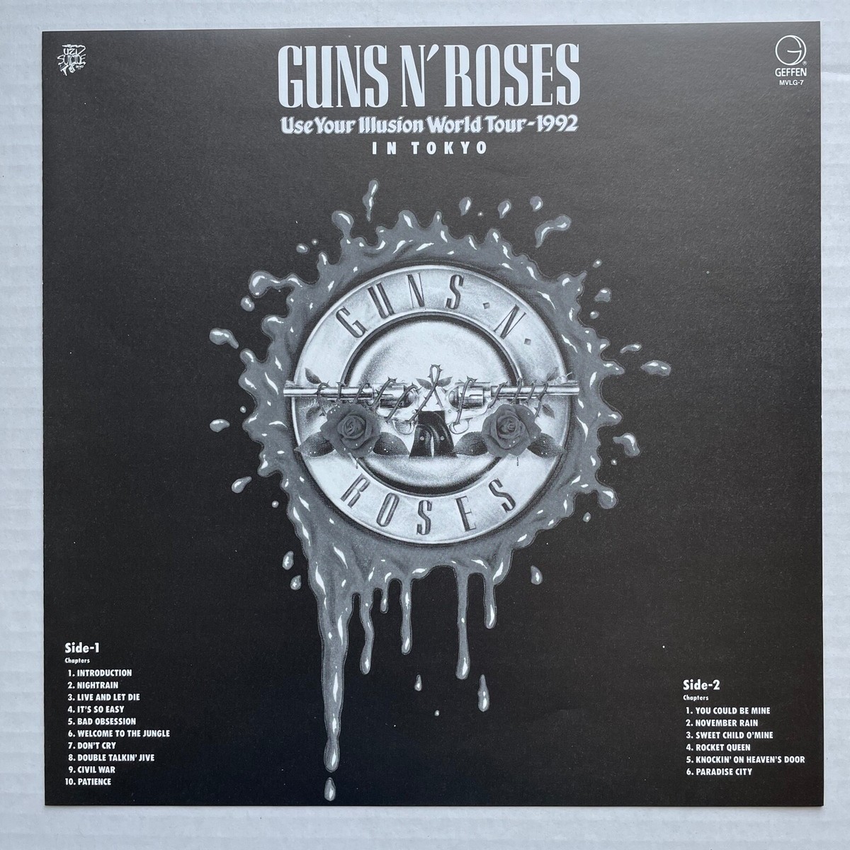 GUNS N' ROSES Use Your Illusion World Tour In Tokyo 1992 JAPAN
