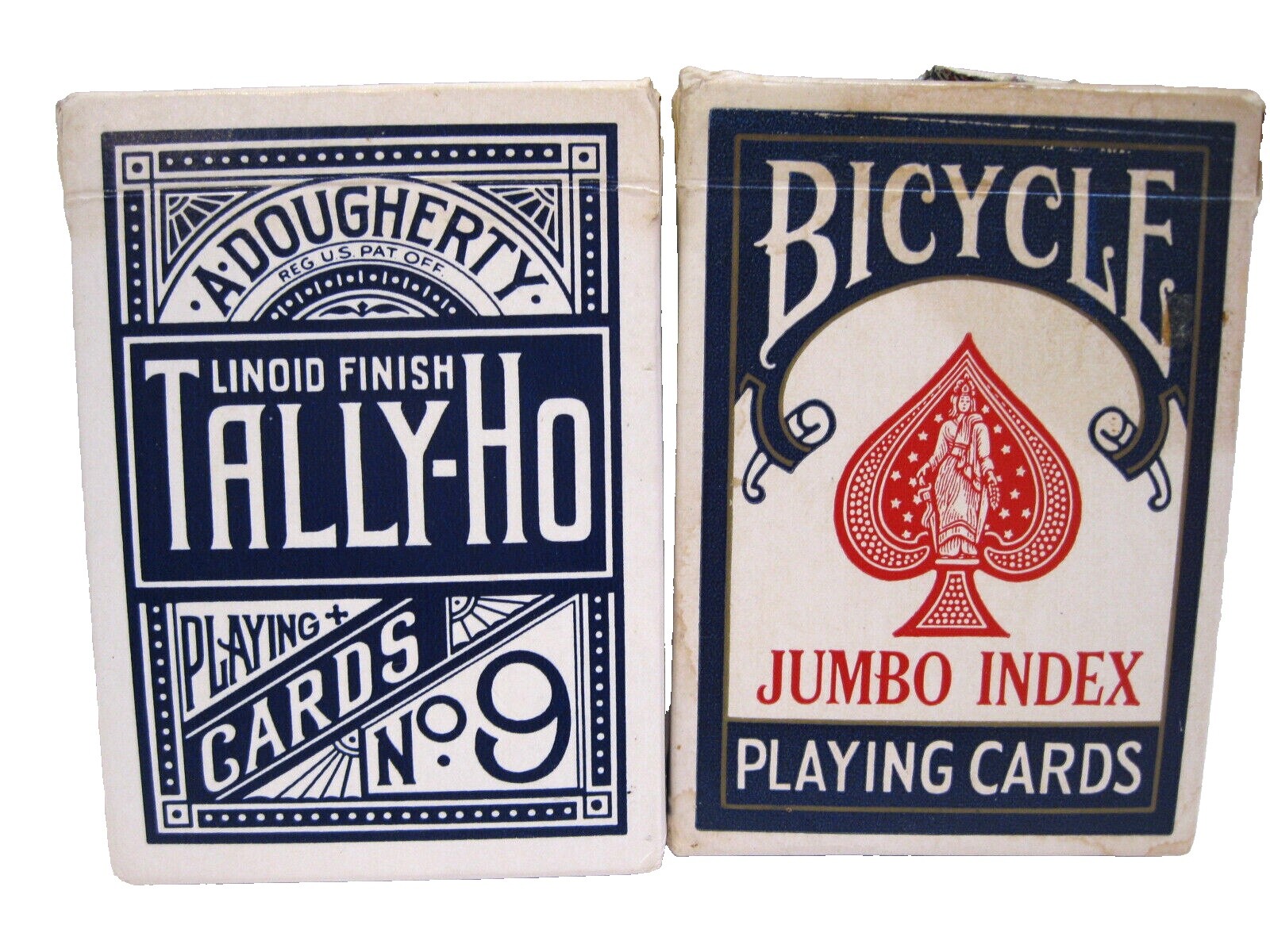 Tally-Ho Gold Trim 青裏、赤裏 2デックセット Tally-Ho Gold Trim 青