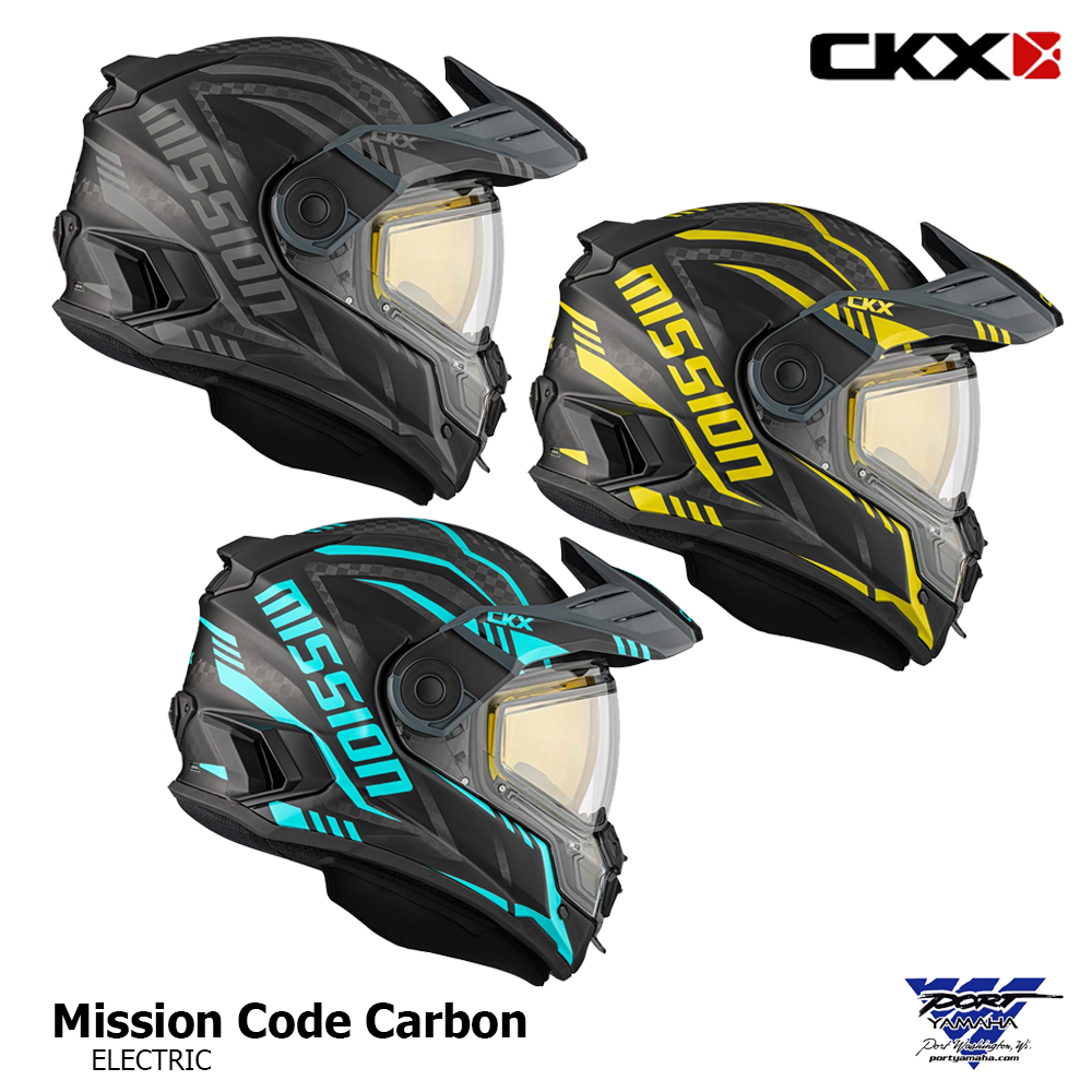 CKX MISSION Electric Code - Carbon Fiber Helmet - Matte - Olive