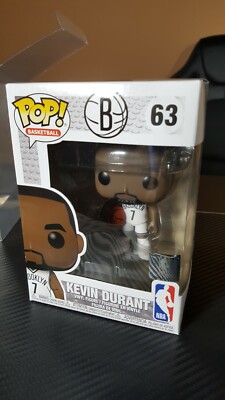 Funko Pop! Basketball Kevin Durant #63 NBA Brooklyn Nets + Pop