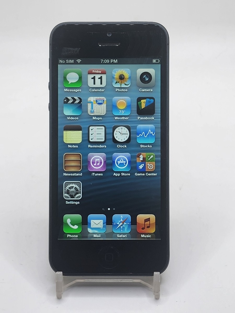 iPhone 5 - 16GB - iOS 6 and/or iOS 7 - Rare for collectors [Z-40