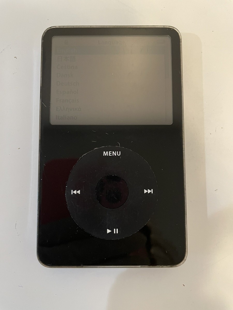 Apple iPod Video Classic 5th 5.5 Generation Enhanced 30GB - Black