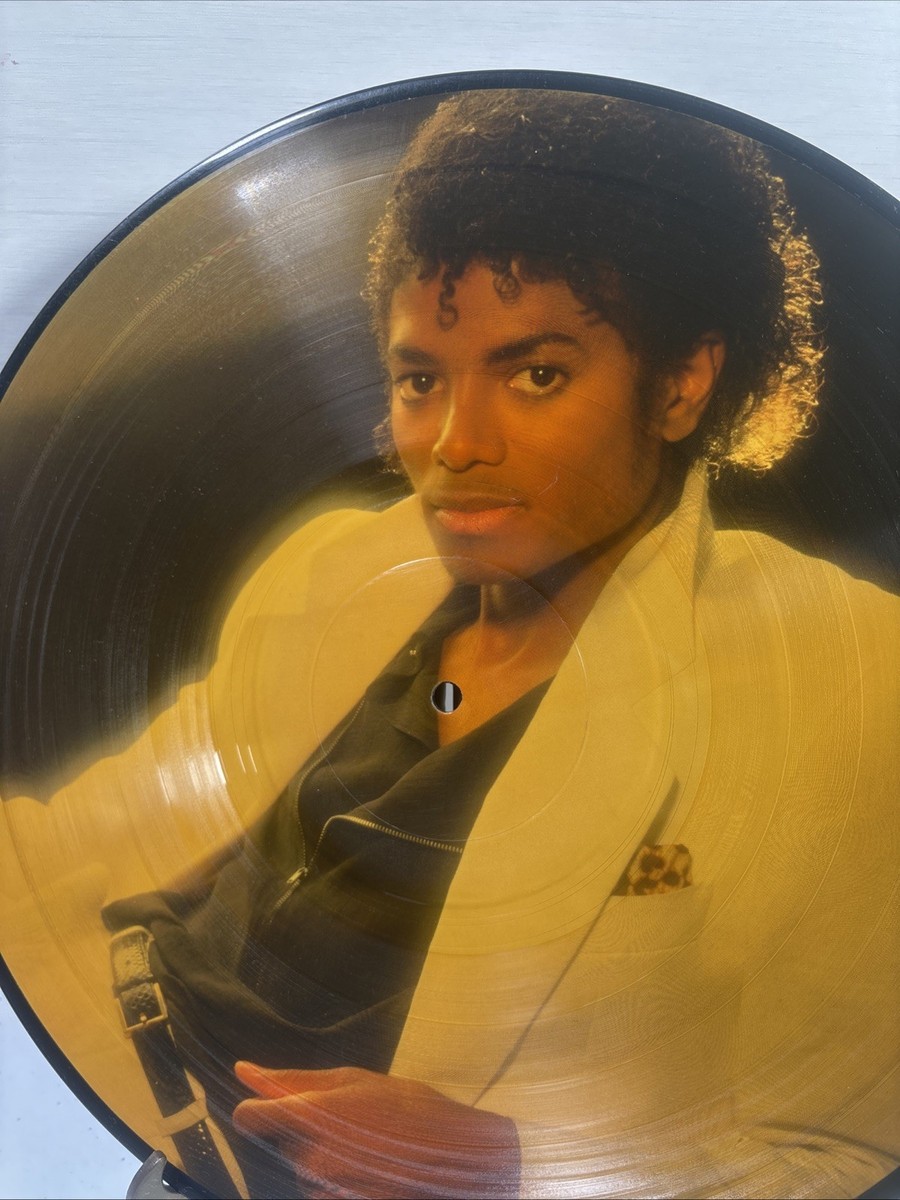 Michael Jackson MINT Thriller PICTURE DISC 12'' vinyl Lp 1982 King