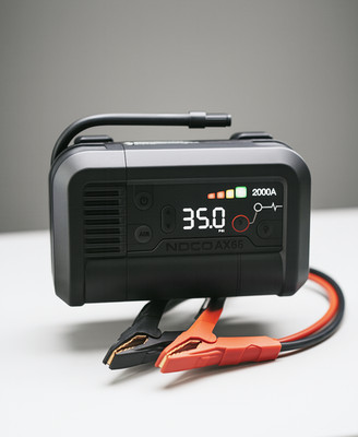 NOCO Boost + Air AX65 2000A UltraSafe Jump Starter with 22A Air