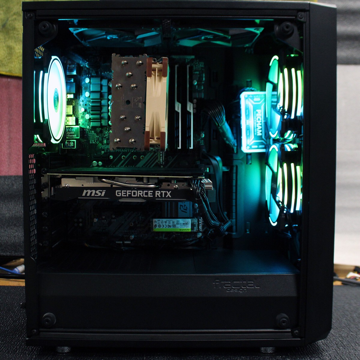 PRC Custom Gaming Desktop PC i5-9600K 3.7GHz RTX 2060 32GB 1TB +