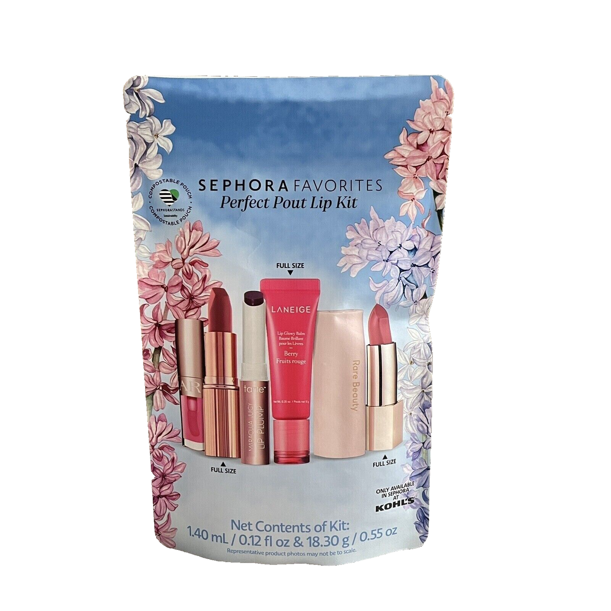 Sephora Favorites Perfect Pout Lip Kit 5 pc Charlotte Tilbury Rare