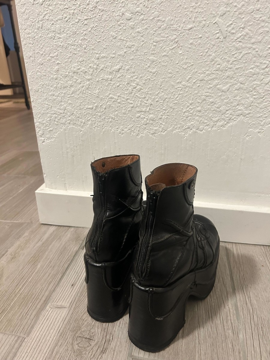 Vintage El Dantes Platform Y2K Rave Boots Good Condition | eBay