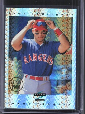 1997 Score #203 Ivan Rodriguez Artist's Proof Holofoil | eBay