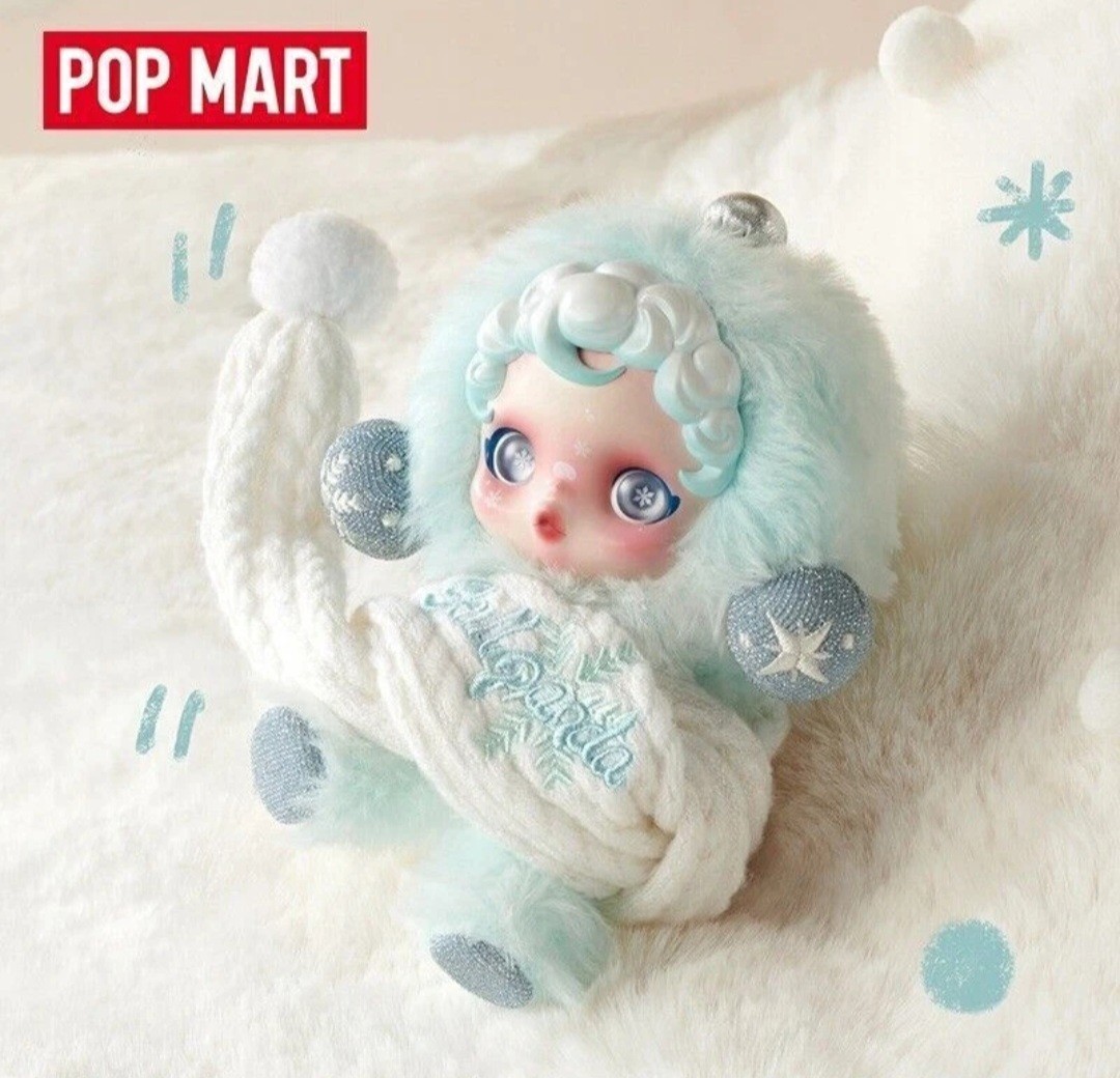 Pop Mart Skullpanda Winter Symphony Plush: Song of Snow (BLUE) | eBay