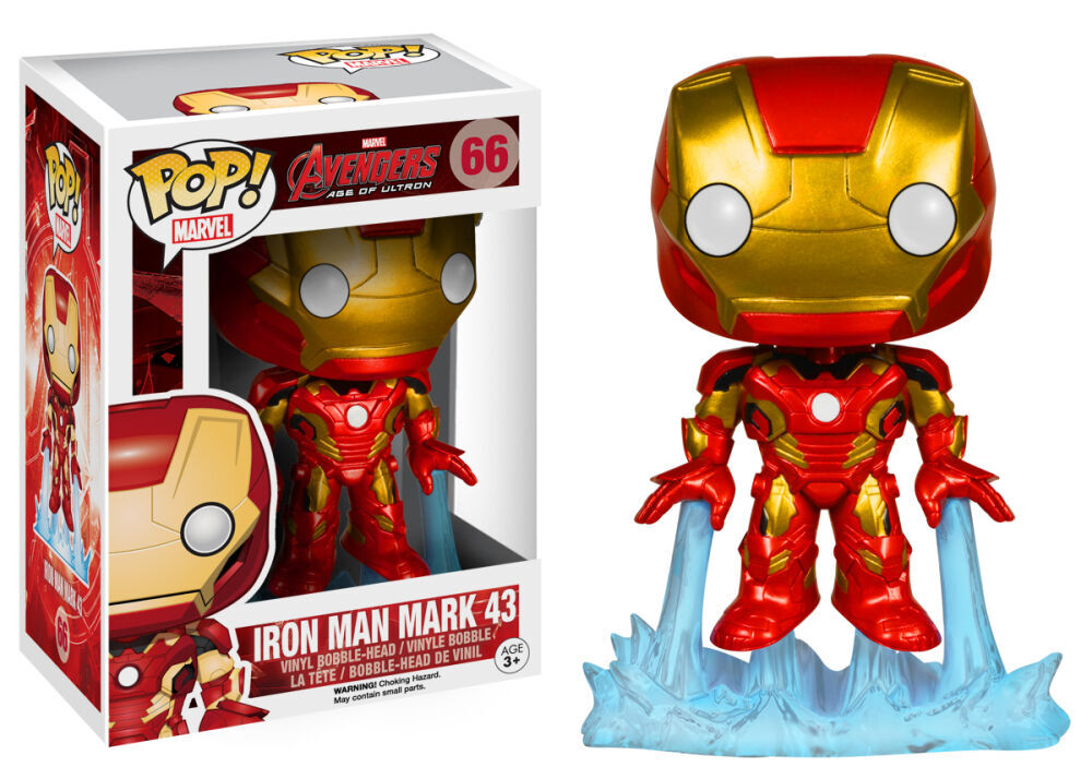 Buy Funko Pop! Vinyl: Marvel - Iron Man Mark 43 #66 online | eBay