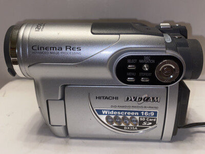 Hitachi BX35A DVD Cam Camcorder 1200x digital Zoom | eBay