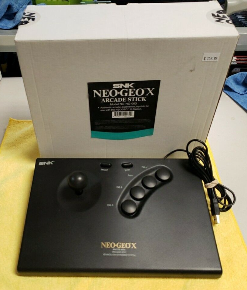 Neo Geo X Arcade Stick. In box. Used. | eBay