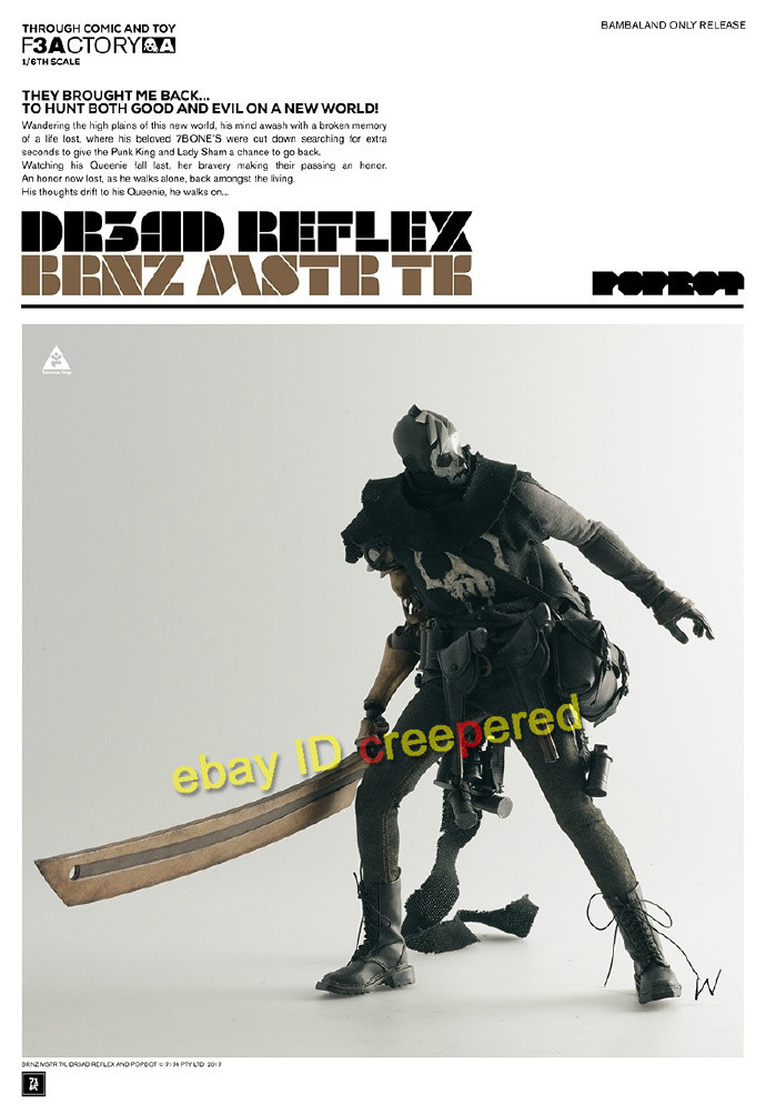 ThreeA 3A 1/6 Scale BRNZ MSTR TK Master TK Statue Action Figure