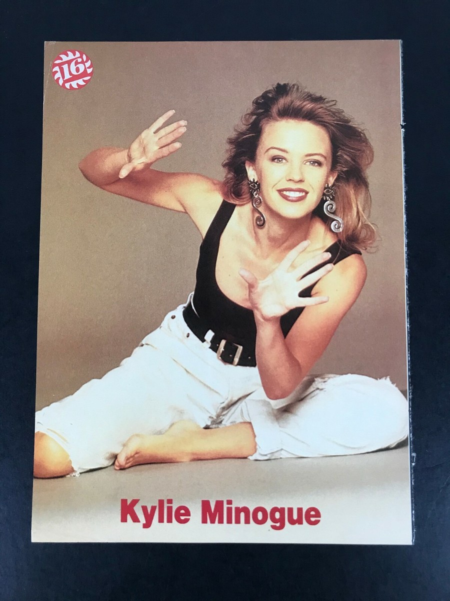 Vintage KYLIE MINOGUE Teen Magazine Clipping Picture Full Page