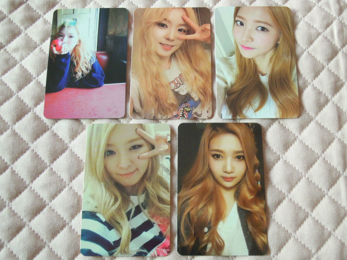Red Velvet 1st Mini Album Ice Cream Cake Photocard Wendy Irene
