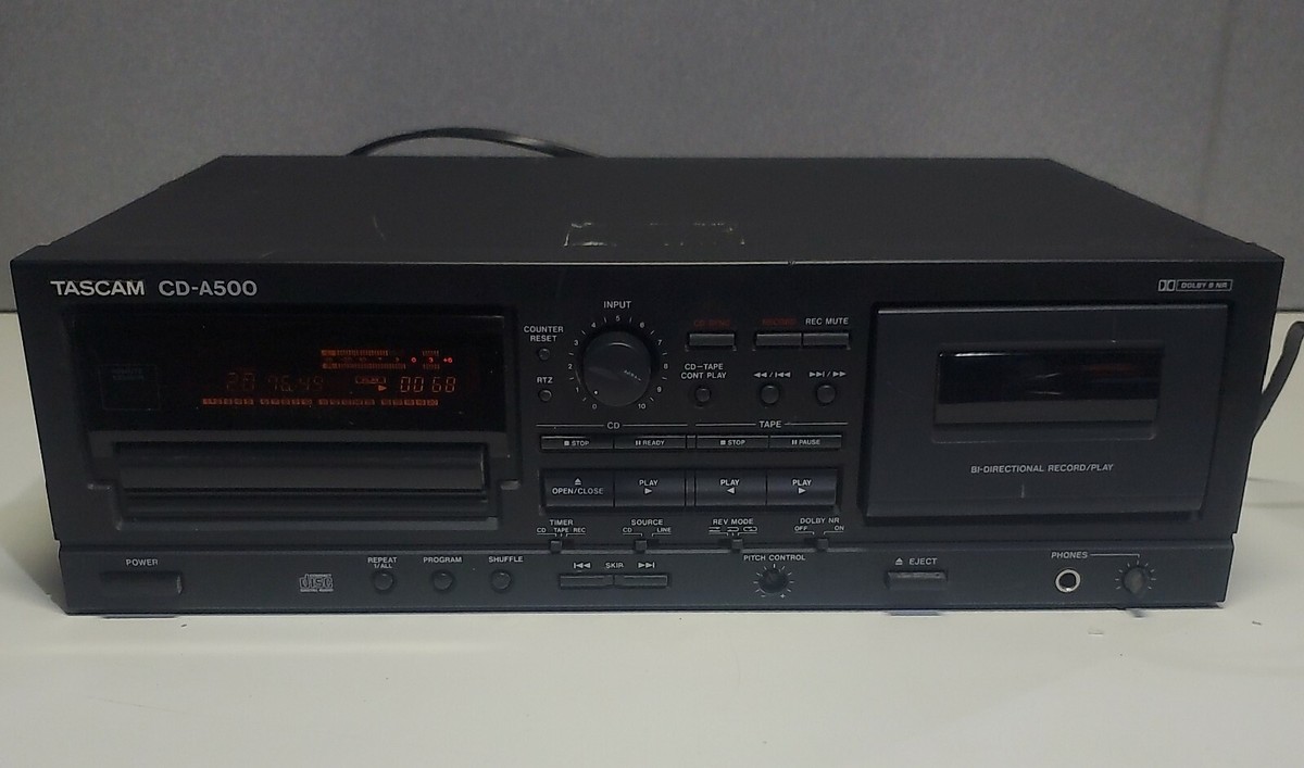 Tascam CD-A500 CD & Cassette Tape Player - CD Skips | eBay