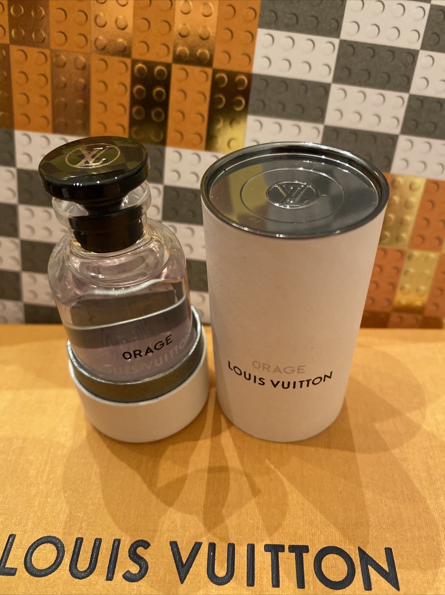 NEW LOUIS VUITTON ORAGE EDP Men's Travel MINIATURE Bottle Perfume