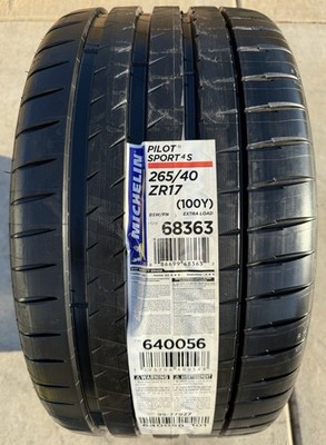 FOUR BRAND NEW 265/40ZR17 (100Y) Michelin Pilot Sport 4S PS4S