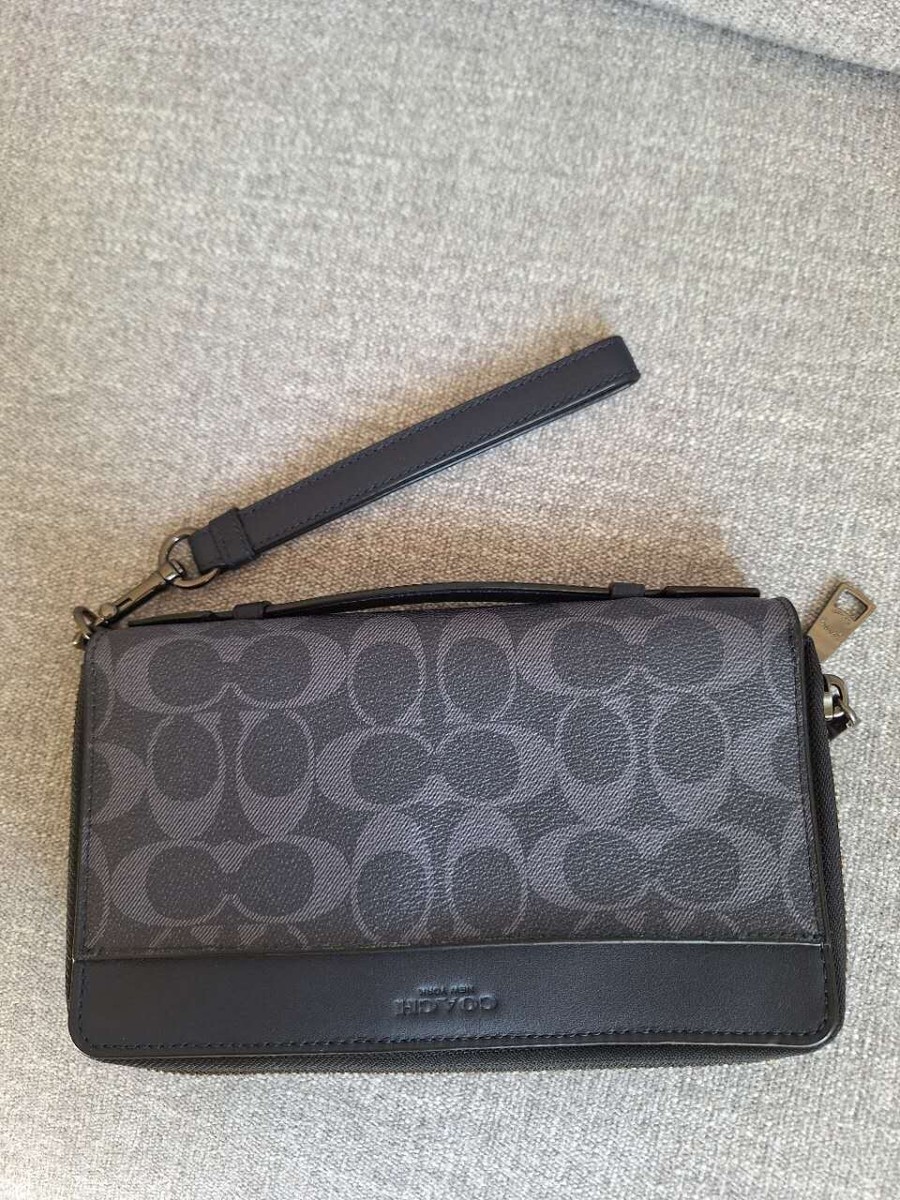 NWT COACH F25528 DOUBLE ZIP TRAVEL ORGANIZER | eBay